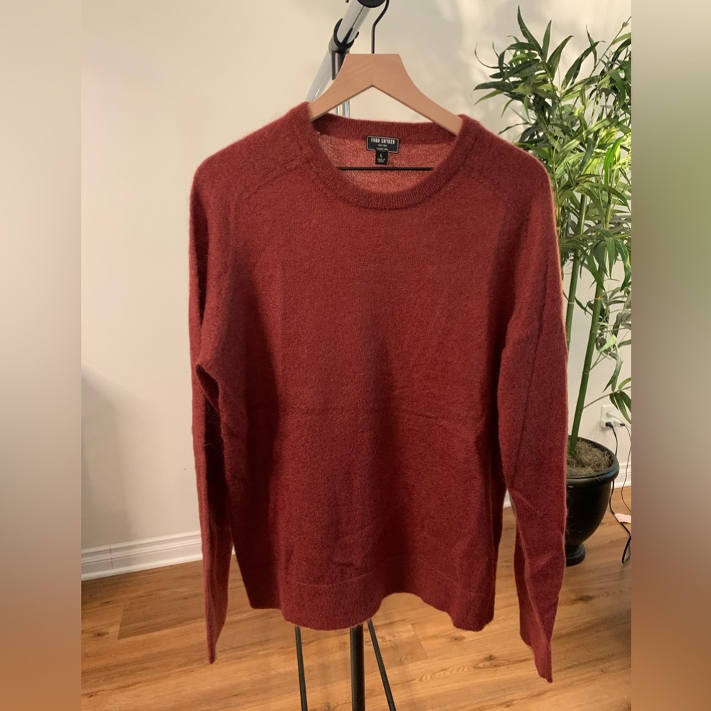 Mohair men’s Todd Snyder sweater large new with tags
